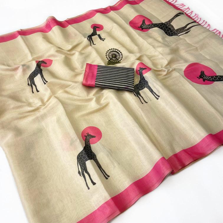 Vastrangan digital printed cheap saree shop near me